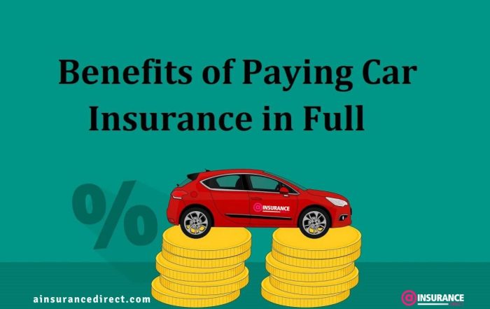 Benefits of Paying Car Insurance in Full