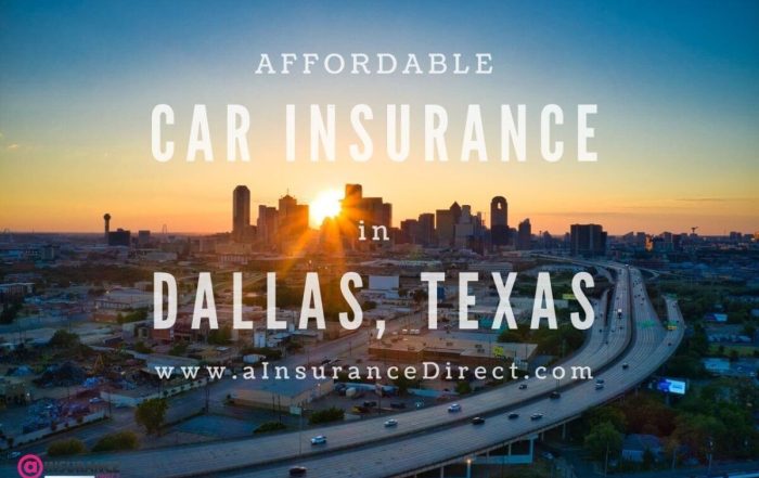 Car Insurance in Dallas, Texas