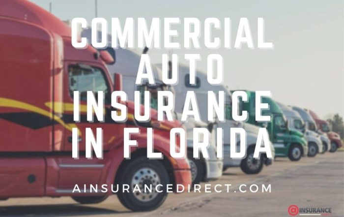 Commercial Auto Insurance in Florida