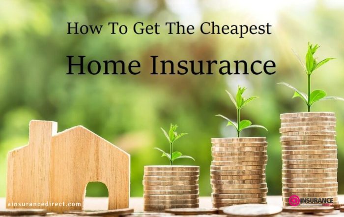 Get The Cheapest Homeowner Insurance